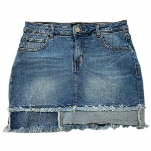 Black Label by C'est Toi denim mini skirt SIZE MEDIUM